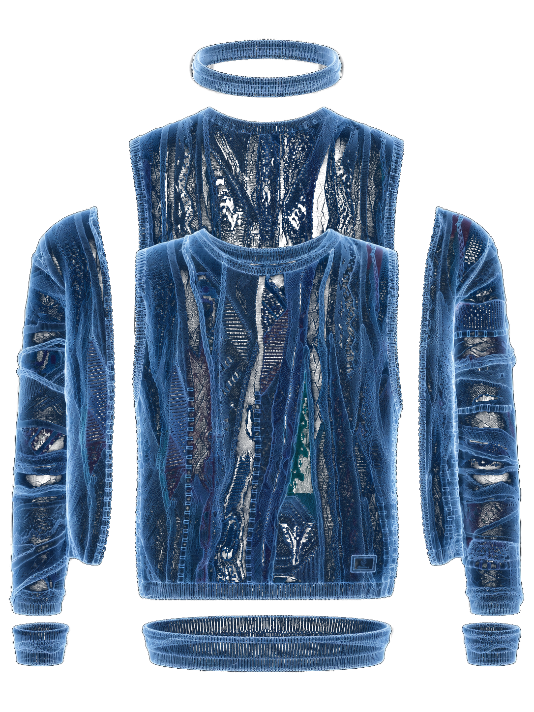 Pulheim Knit — Kragendetail